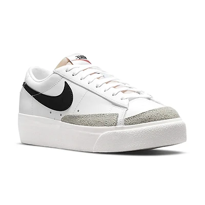 Women's Blazer Low Platform White/Black
