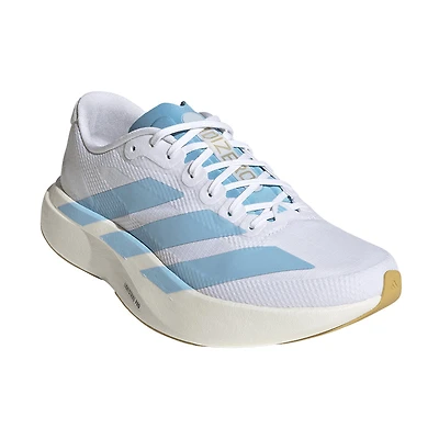Men's Adizero EVO SL White/Clear Blue/Gold