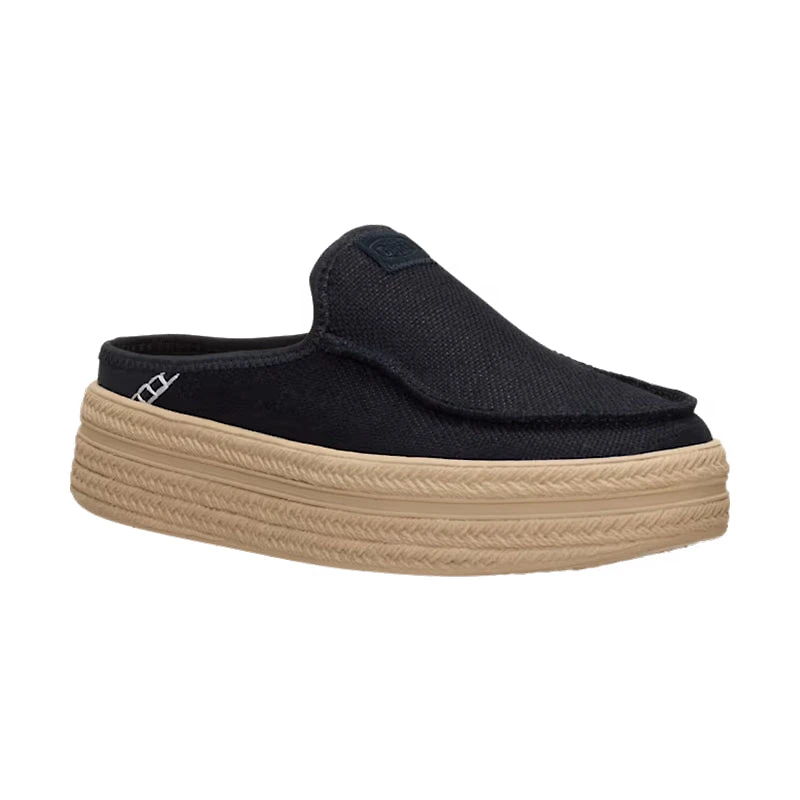 Women's Austin Lift Espadrille Woven Black