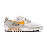 Men's Air Max 90 White/Laser Orange