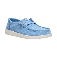 Women's Wendy Frayed Canvas Faded Denim