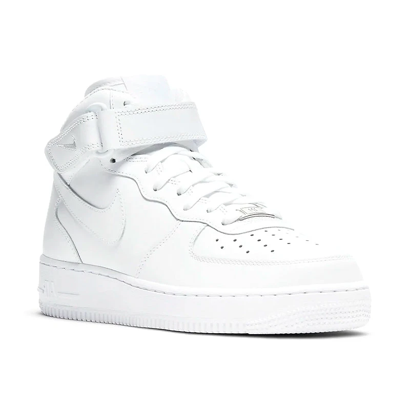 Women's Air Force 1 '07 Mid White/White/White