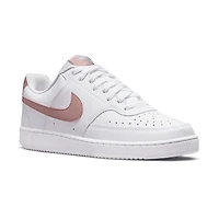 Women's Court Vision Low Next Nature White/Pink Oxford