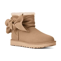 Women's Classic Mini Bow Sand