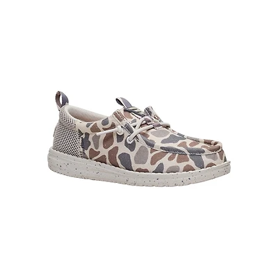 Kid's Preschool Wally Funk Burlebo Taupe/Camo