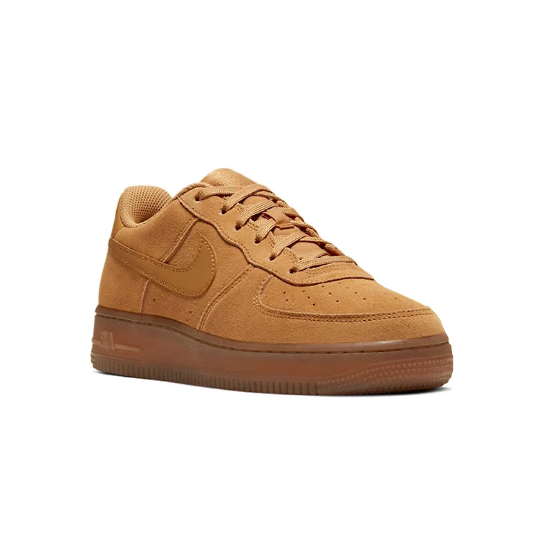 Kid's Grade School Air Force 1 LV8 3 Wheat/Wheat/Light Brown