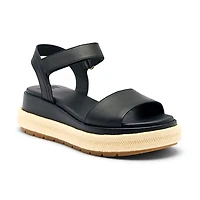 Women's Sunpeak Platform Sandal Black/Gum