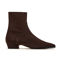 Women's Dusty Chocolate Brown Suede