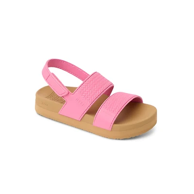 Kid's Toddler Little Water Vista Pink Cosmos/Tan