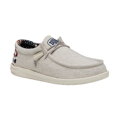 Men's Wally Off White Patriotic
