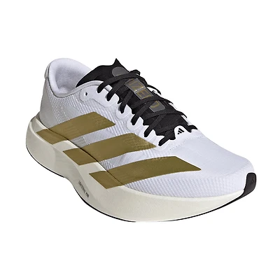 Women's Adizero EVO SL White/Matte Gold/Black