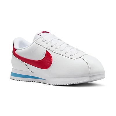 Women's Cortez Leather White/Varsity Red
