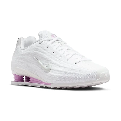Women's Shox Z White/Light Magenta
