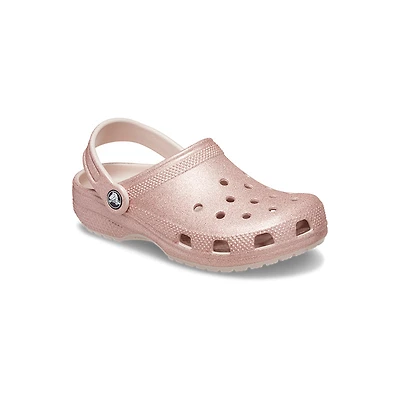 Kid's Preschool Classic Glitter Clog Quartz