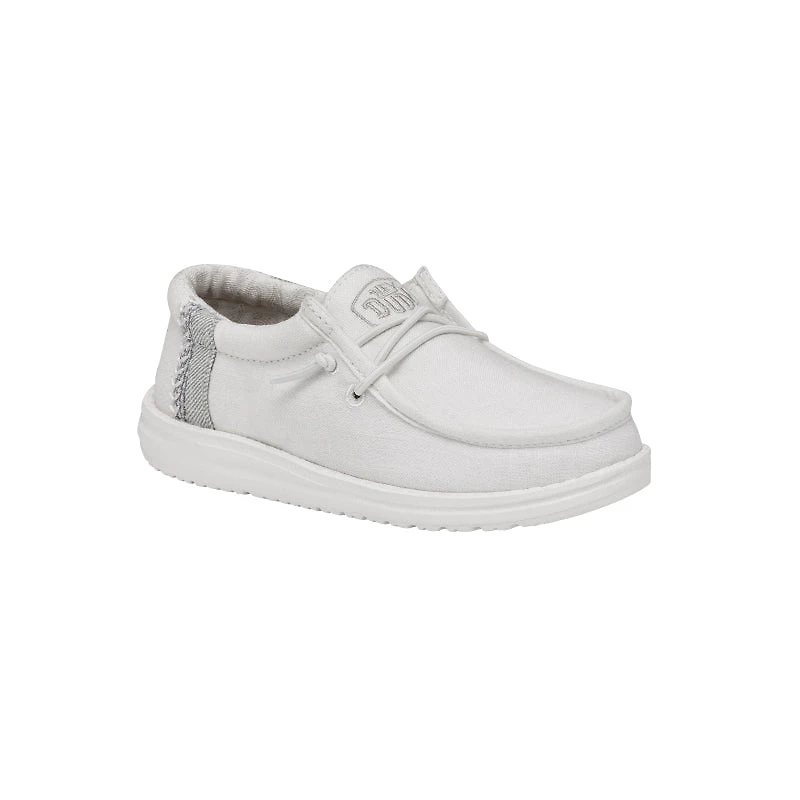 Kid's Preschool Wally Youth Break Stitch White