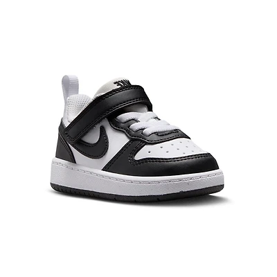 Kid's Toddler Court Borough Low Recraft White/Black