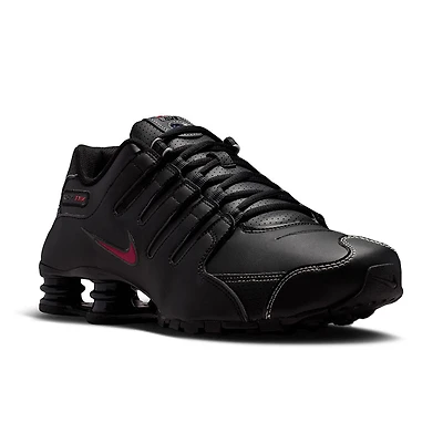 Men's Shox NZ Black/Varsity Red