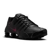 Men's Shox NZ Black/Varsity Red