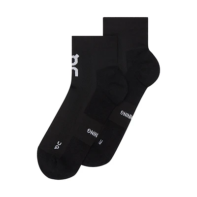 Core Run Sock Mid 2 Pack Black