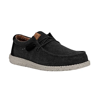 Men's Wally Washed Canvas Black