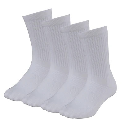 Men's X-Large Crew 4 Pack White