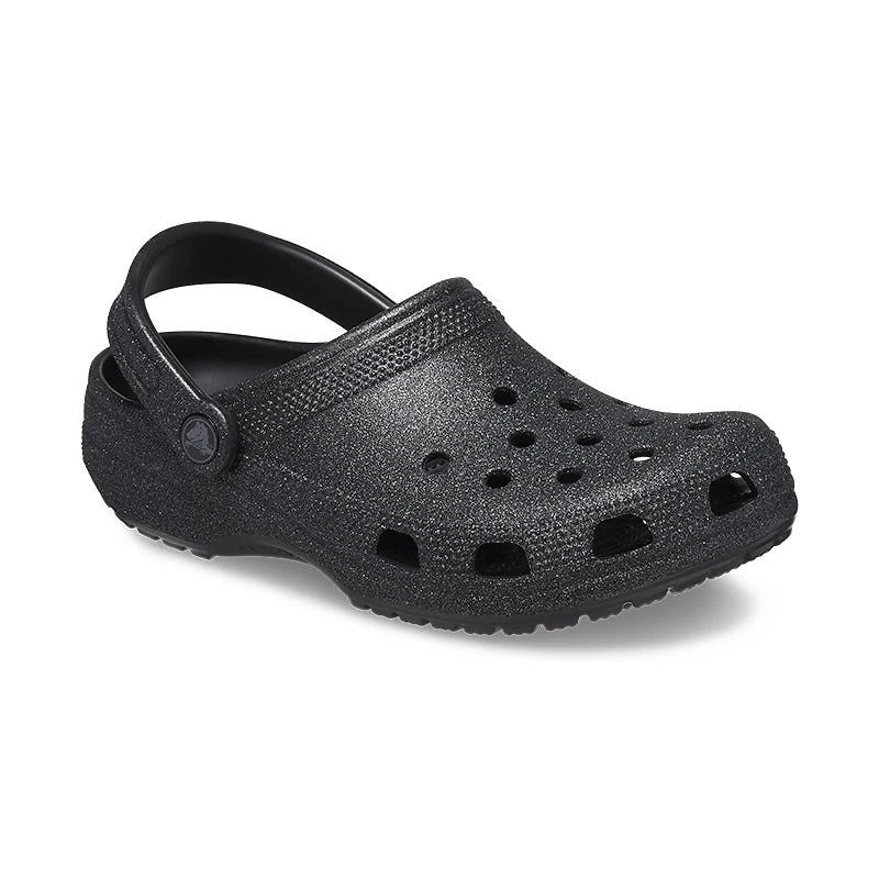 Women's Classic Glitter Clog Black