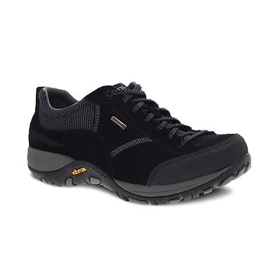Women's Paisley Waterproof Black/Black Suede