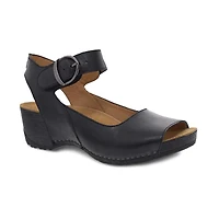 Women's Tiana Black Burnished