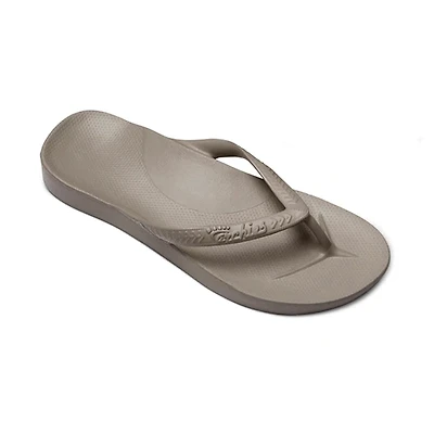 Women's Arch Support Flip Flop Taupe