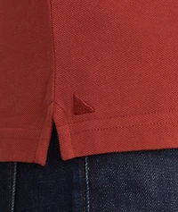 Pique Long-Sleeve Polo