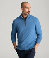Merino Wool Quarter-Zip Sweater - FINAL SALE