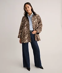 Leopard Canvas Blake Jacket
