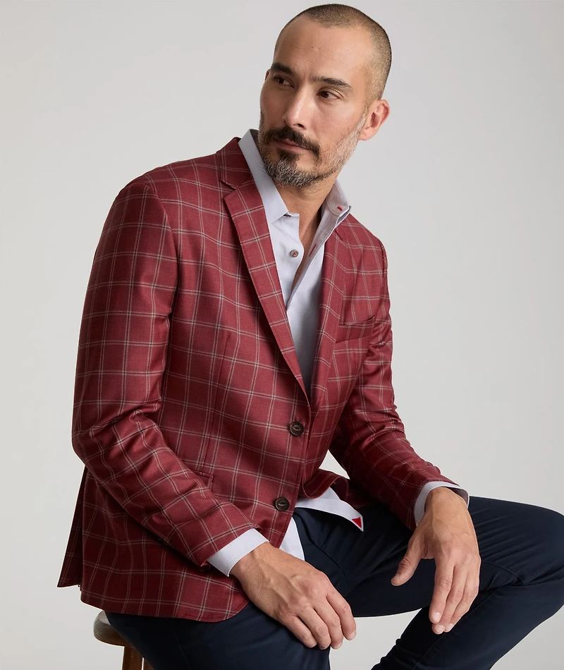 Italian Wool Cedric Bouchard Sport Coat - FINAL SALE
