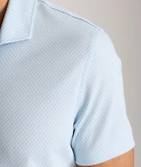Wrinkle-Free Printed Damaschino Polo