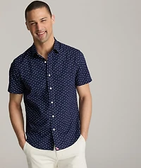 Stretch Cotton Short-Sleeve Childers Shirt - FINAL SALE