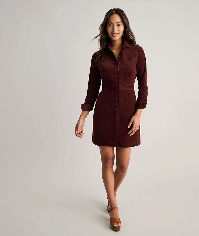 Corduroy Cora Shirt Dress