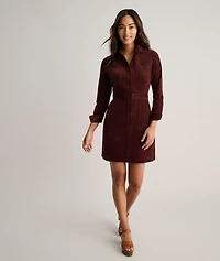 Corduroy Cora Shirt Dress