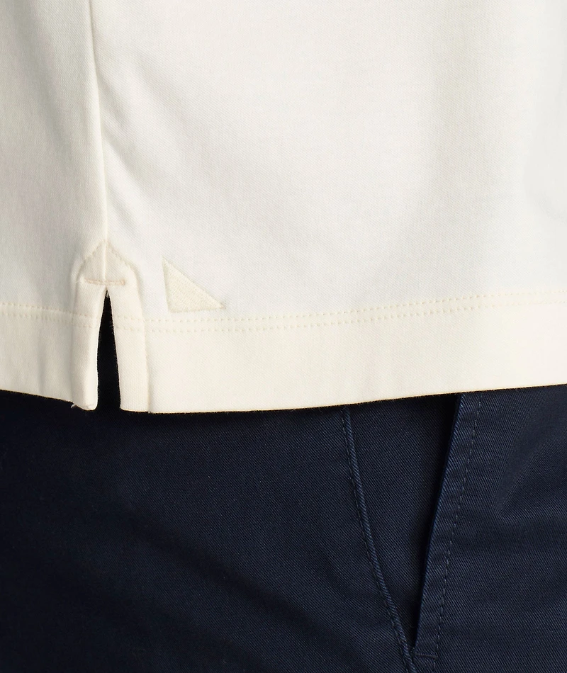 Wrinkle-Free Damaschino Long-Sleeve Polo - FINAL SALE