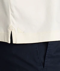 Wrinkle-Free Damaschino Long-Sleeve Polo - FINAL SALE