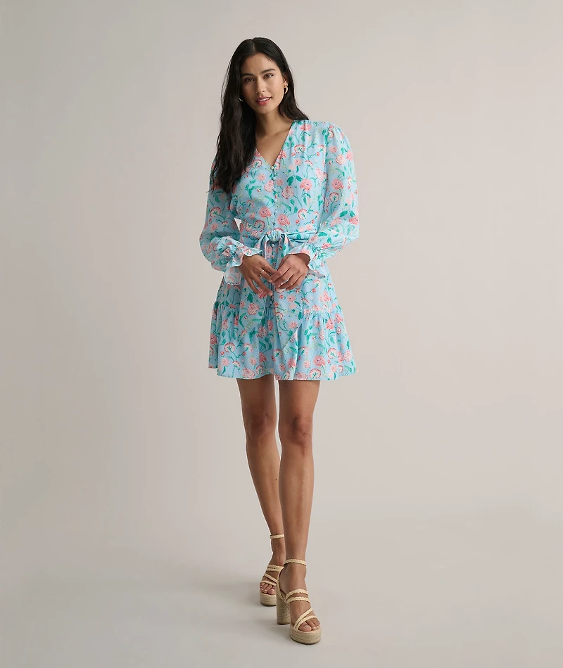 Flounce Hem Daniella Dress