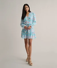 Flounce Hem Daniella Dress
