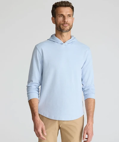 Textured Knit Hoodie