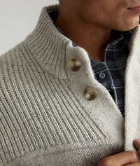 Wool-Blend Heavyweight Cardigan - FINAL SALE
