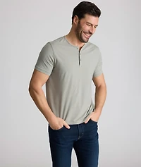 EcoSoft™ Short-Sleeve Henley