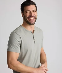 EcoSoft™ Short-Sleeve Henley