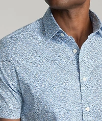 Stretch Cotton Short-Sleeve Hunter Shirt - FINAL SALE