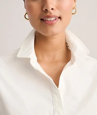 Stretch Cotton Wrap Jolie Shirt
