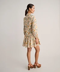 Cotton A-Line Maren Shirt Dress