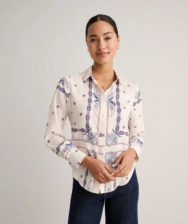 Bandana Print Odette Shirt