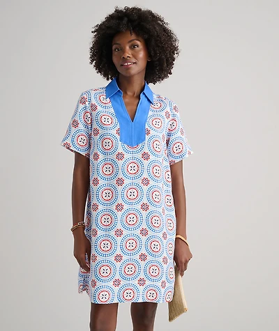 Linen Blend Paola Tunic Dress